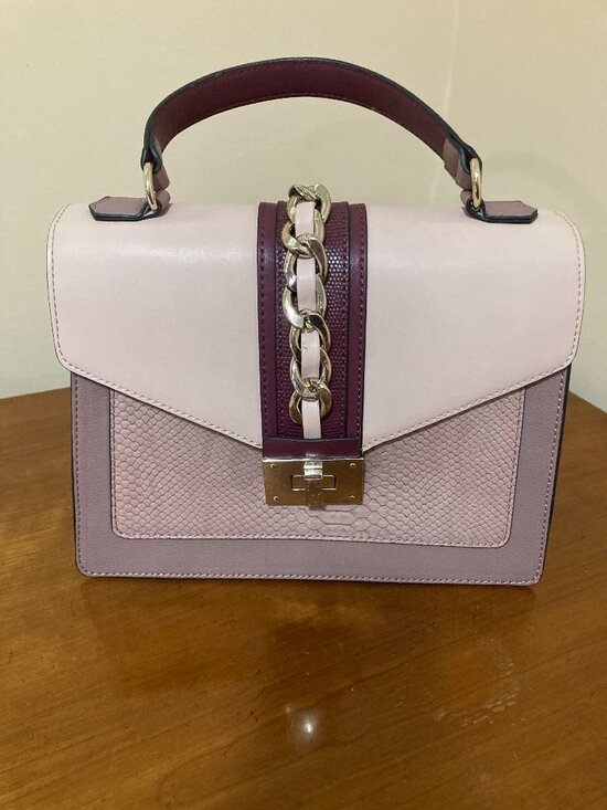 Apt. 9 Handbags - Apt 9 Handbag Purse Satchel Burgundy Pink Beige